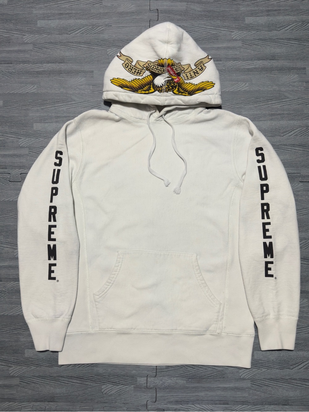 Supreme x Anti Hero Ss16 Hoodie